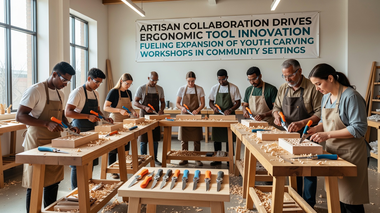 Artisan Collaboration Drives Ergonomic Tool Innovation Fueling Expansion of Youth Carving Workshops in Community Settings