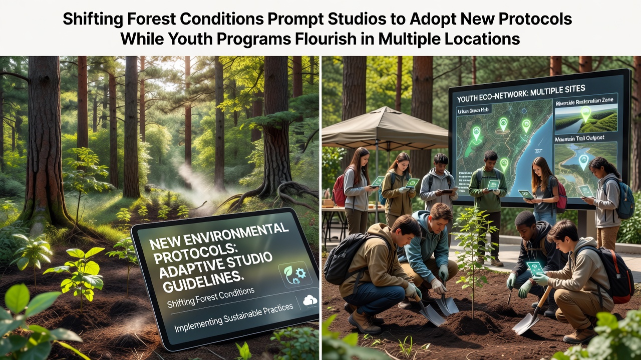 Shifting Forest Conditions Prompt Studios to Adopt New Protocols While Youth Programs Flourish in Multiple Locations